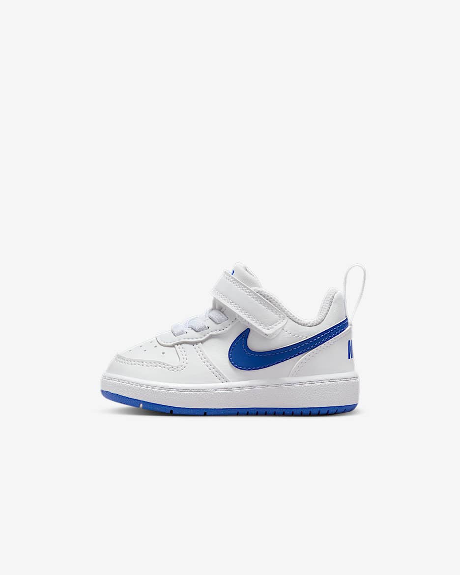Nike court borough infant white discount